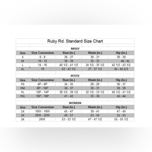 Ruby Rd. Blue Patterned Blouse - Picture 11 of 11